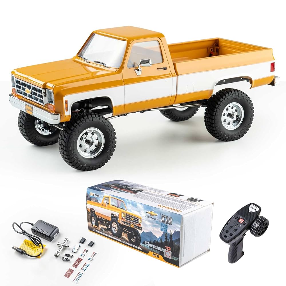 【新品】FMS 1/18 RCクローラー FCX18 Chevrolet K10 FMS 1/18 RC Crawler FCX18 Chevy K10 RC Truck RTR RC Car
